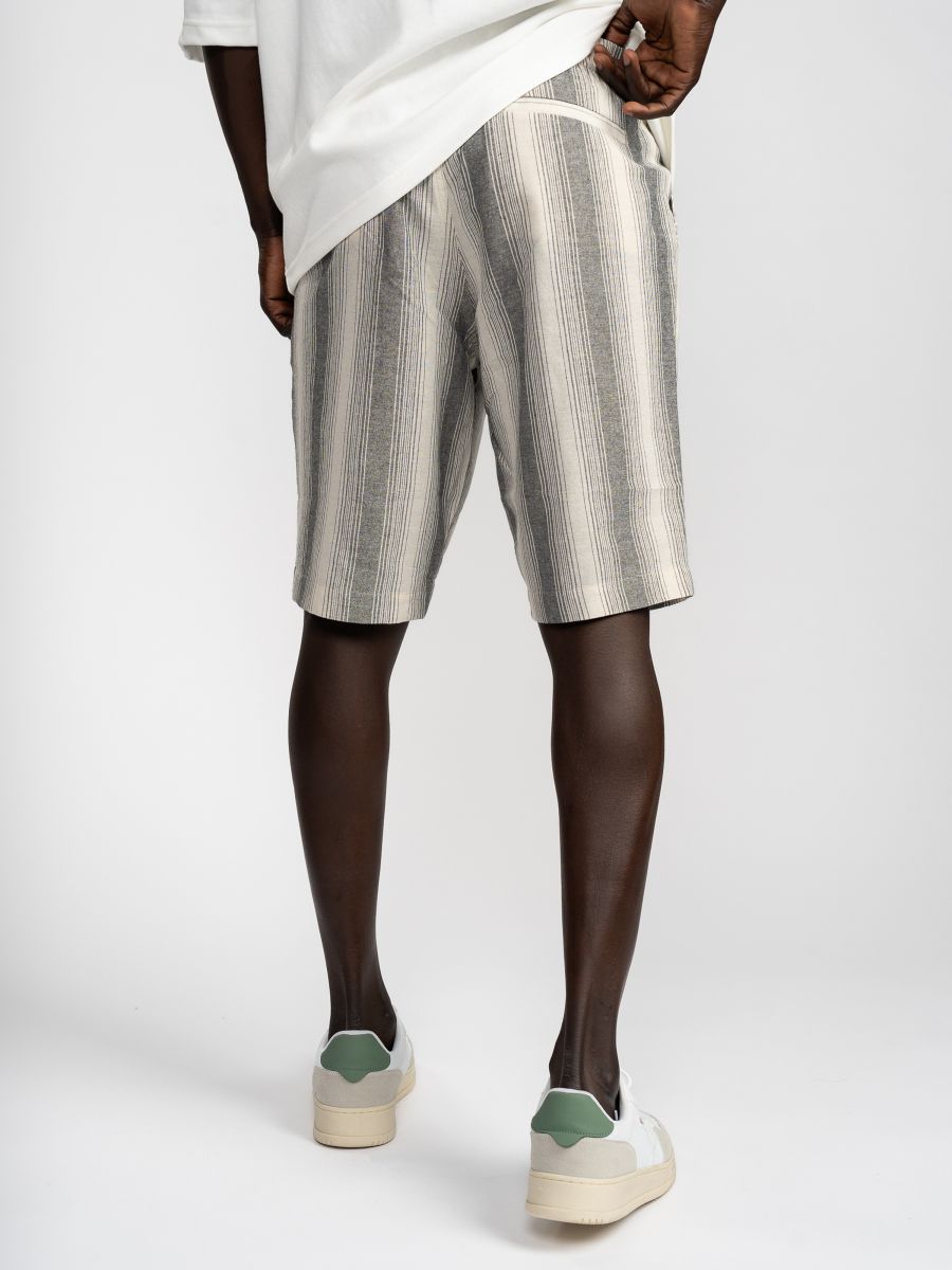 מכנסי ברמודה בד LEO