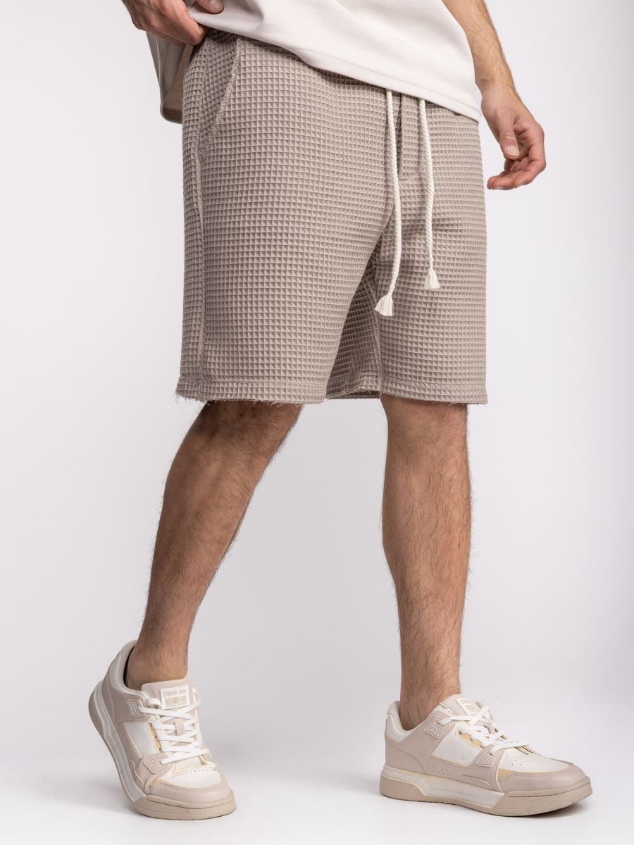 מכנסיים קצרים לגבר וופל