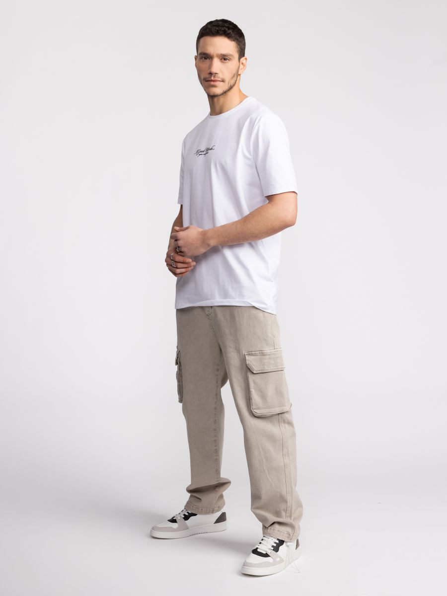 חולצת טי שירט לגבר GOOD WORDS