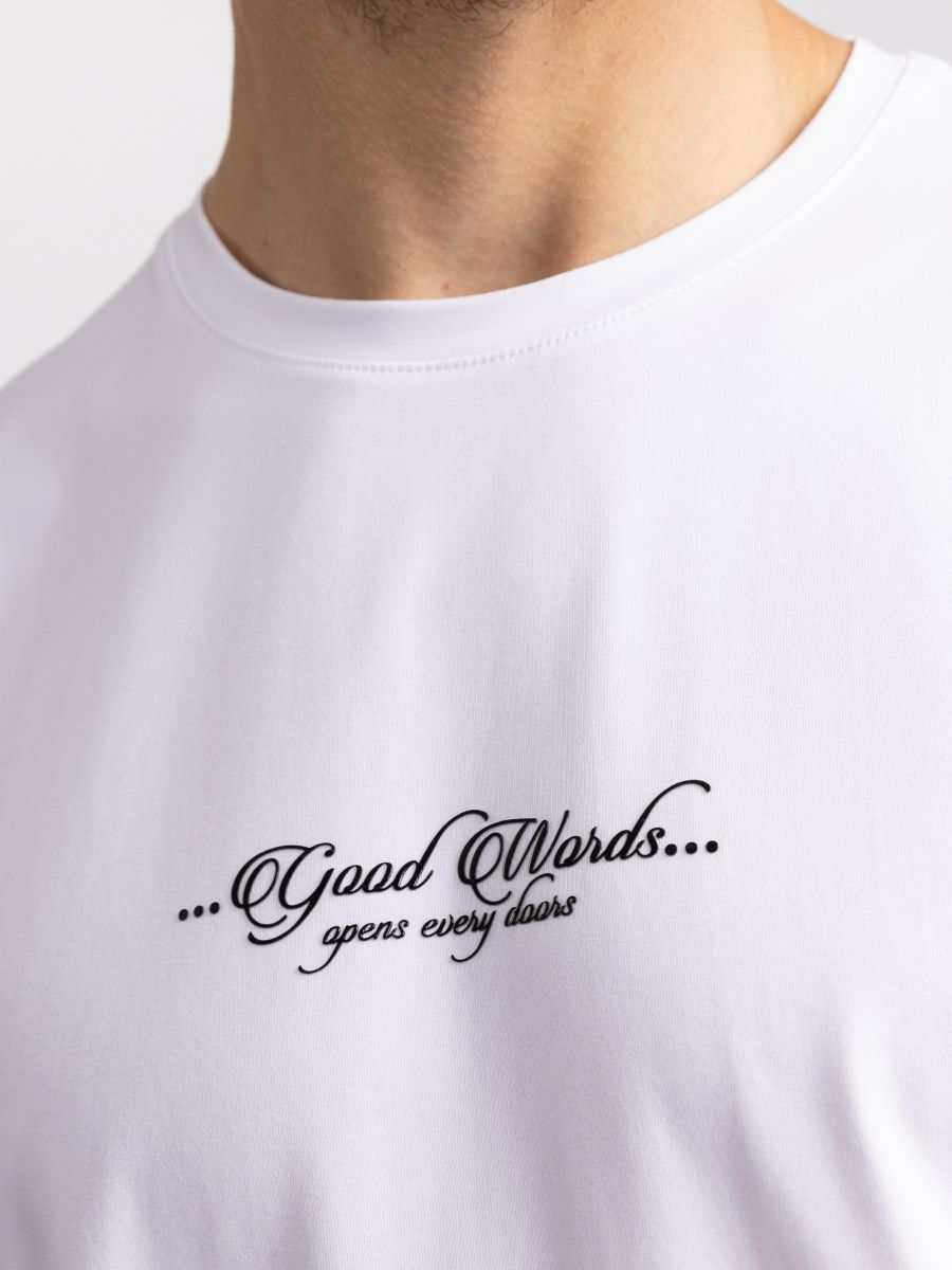 חולצת טי שירט לגבר GOOD WORDS