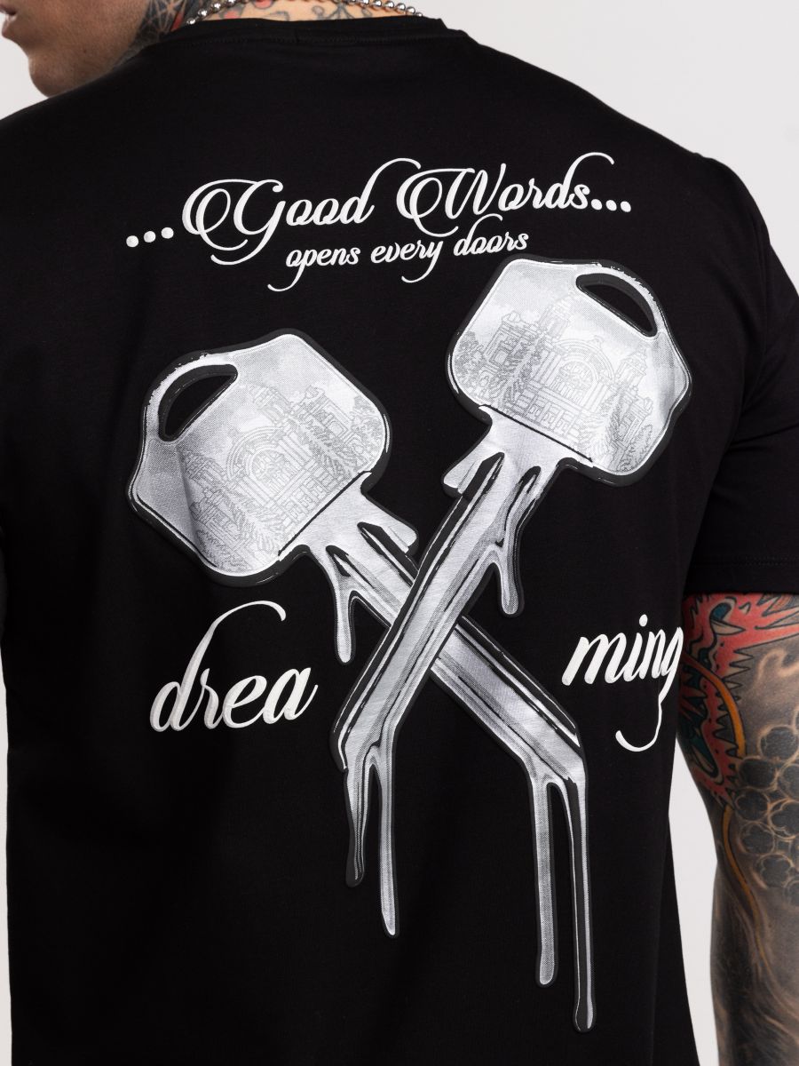 חולצת טי שירט לגבר GOOD WORDS