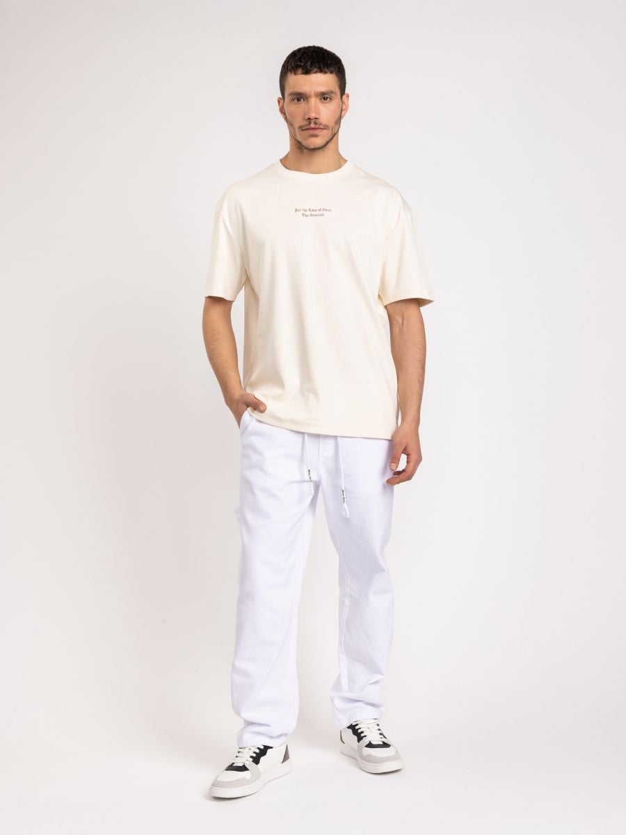 חולצת טישירט אוברסייז לגבר HOMMIE