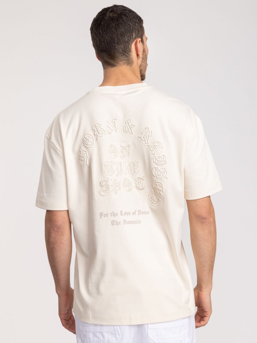 חולצת טישירט אוברסייז לגבר HOMMIE