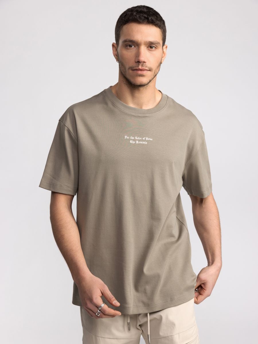 חולצת טישירט אוברסייז לגבר HOMMIE