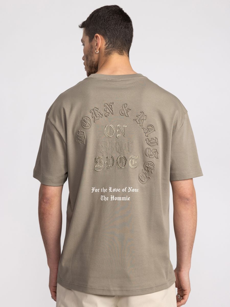 חולצת טישירט אוברסייז לגבר HOMMIE