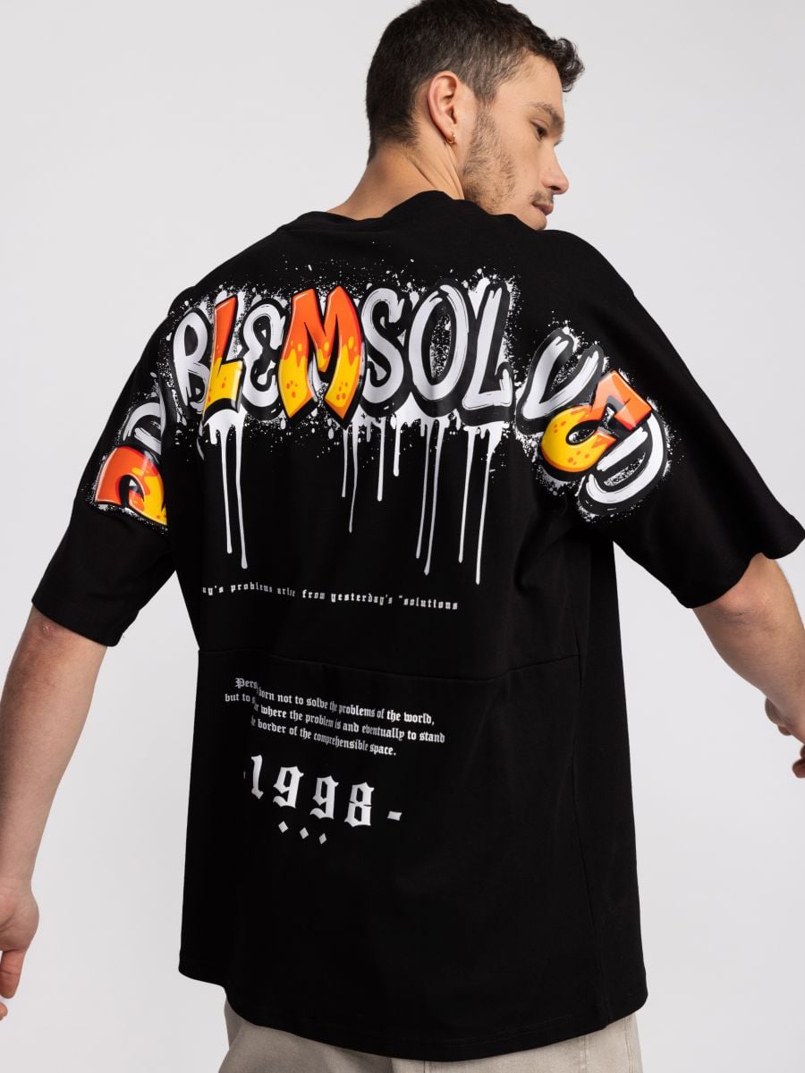 טישרט אובר סייז לגבר PROBLEM