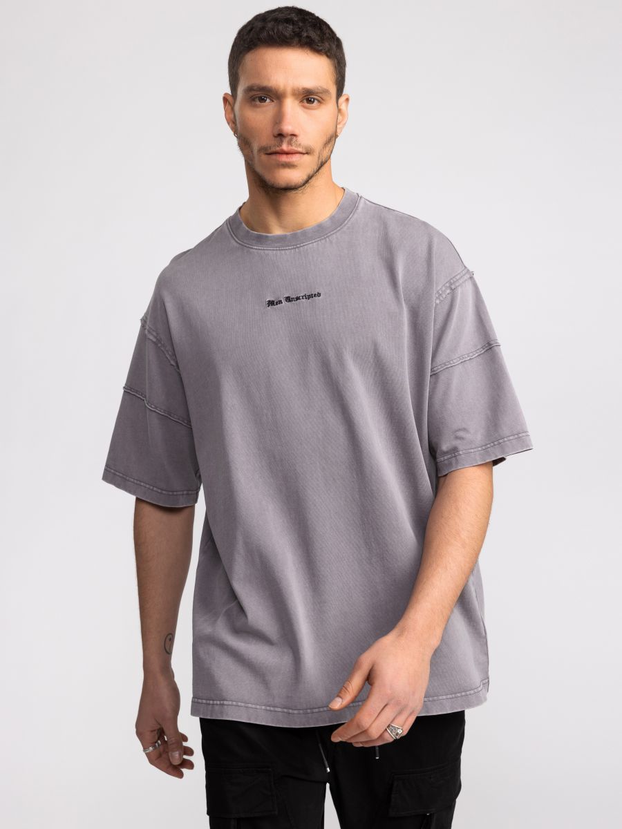 טישרט אוברסייז לגבר Men Unscripted