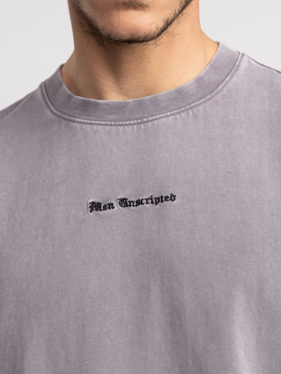 טישרט אוברסייז לגבר Men Unscripted