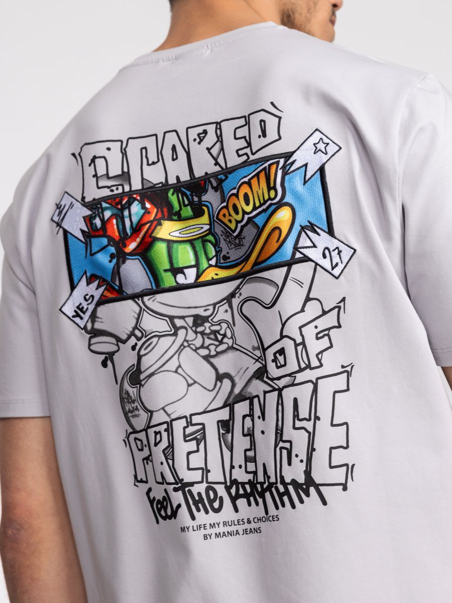 חולצת טי שירט לגבר BOOM