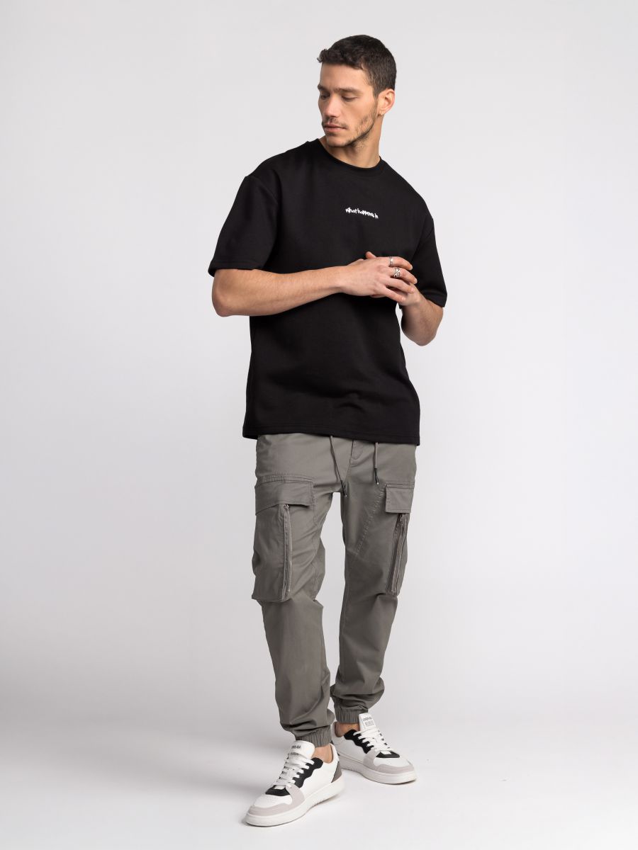 חולצת טישירט לגבר LAS VEGAS אוברסייז