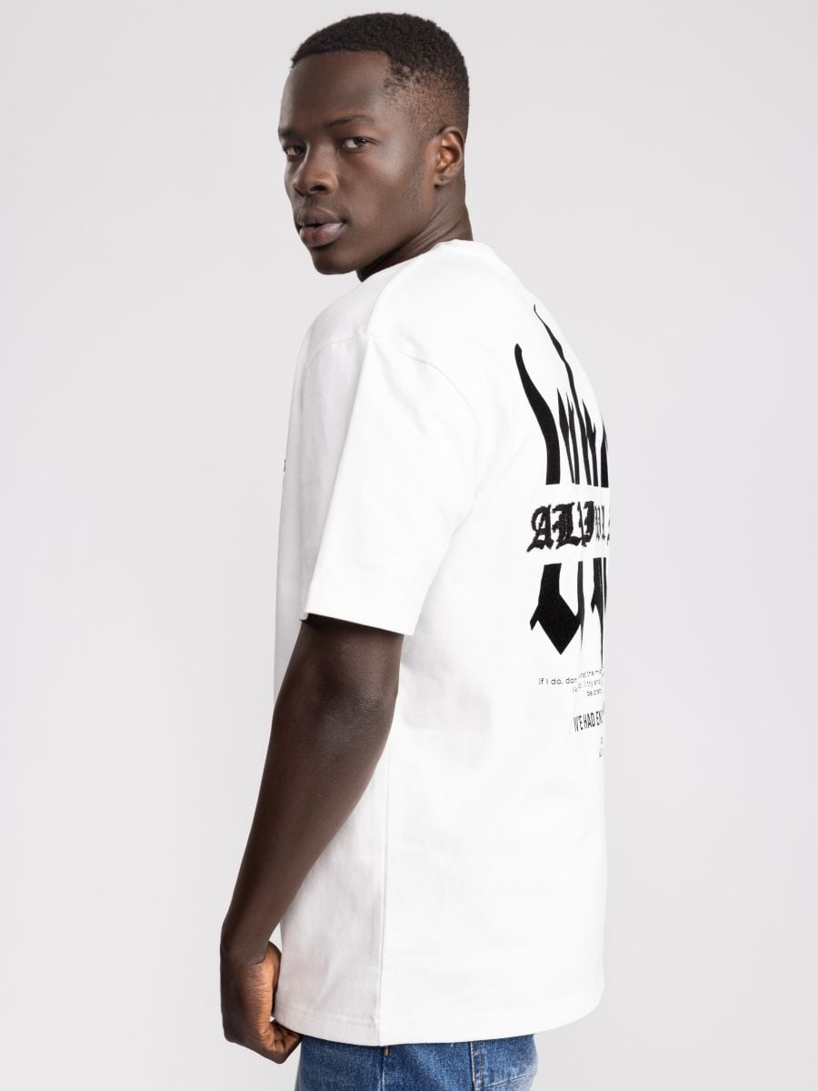 חולצת טישירט לגבר אוברסייז WHO