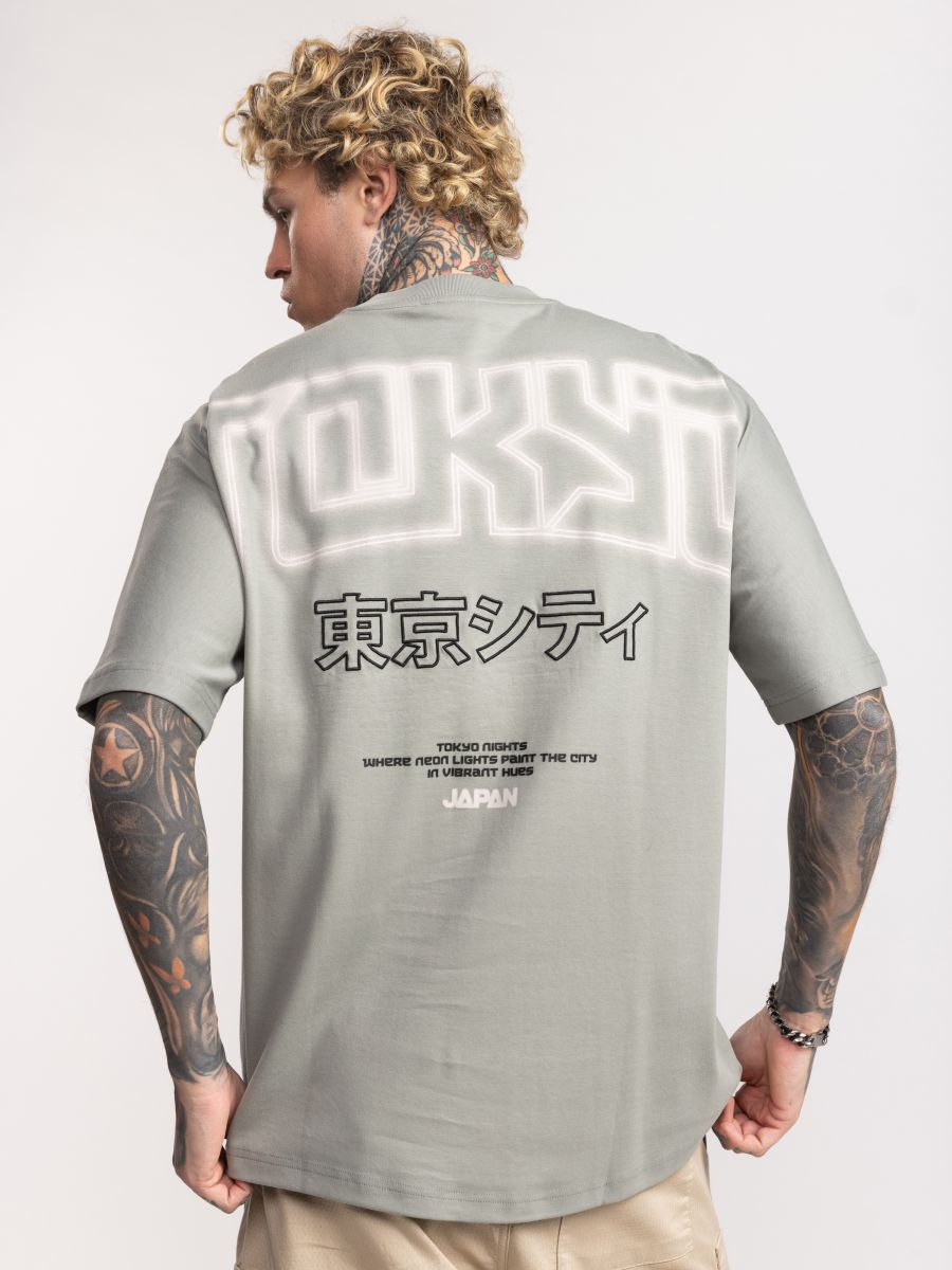 טי שירט אובר סייז TOKYO