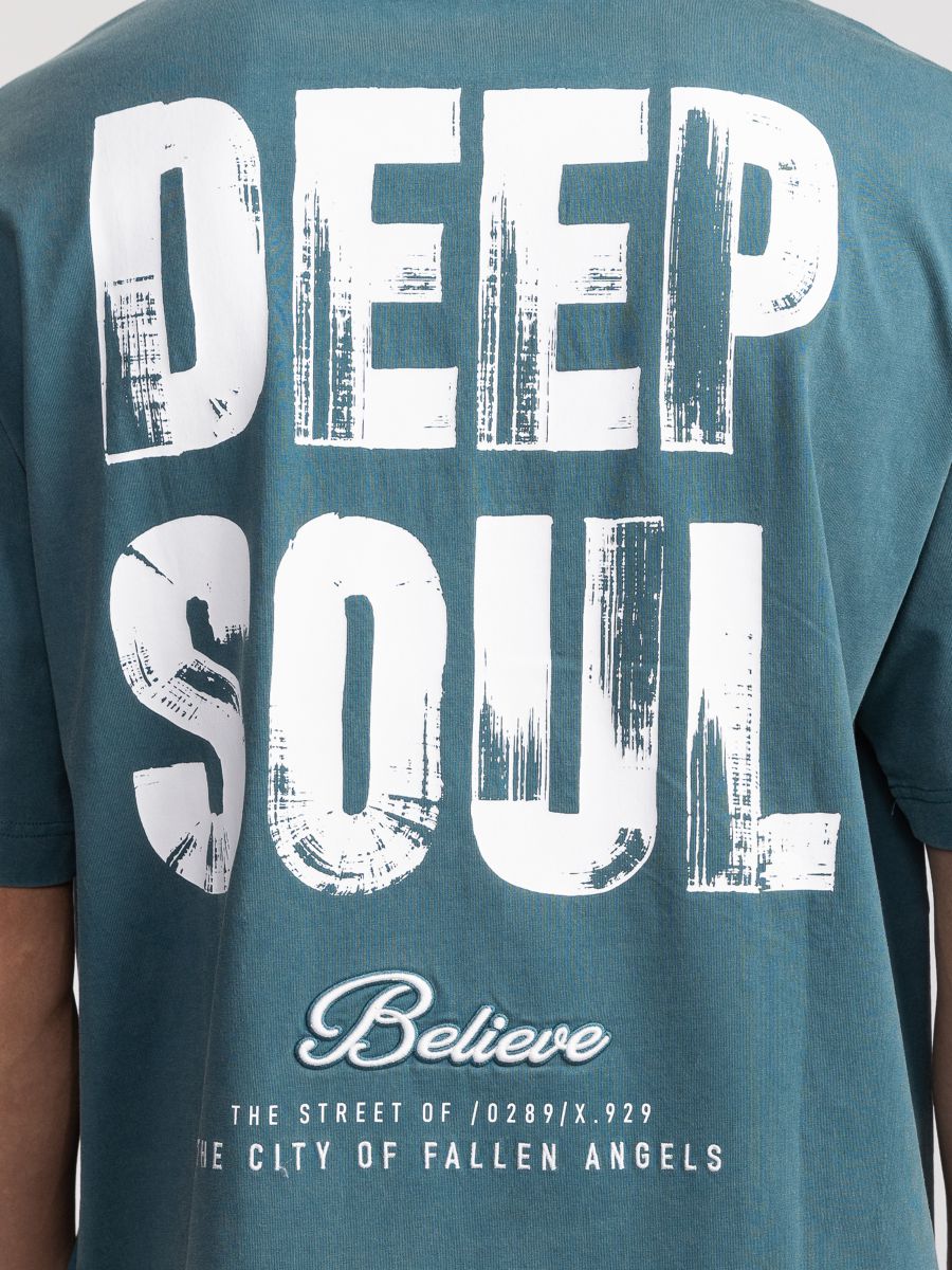 חולצת טי שירט אוברסייז לגבר Believe