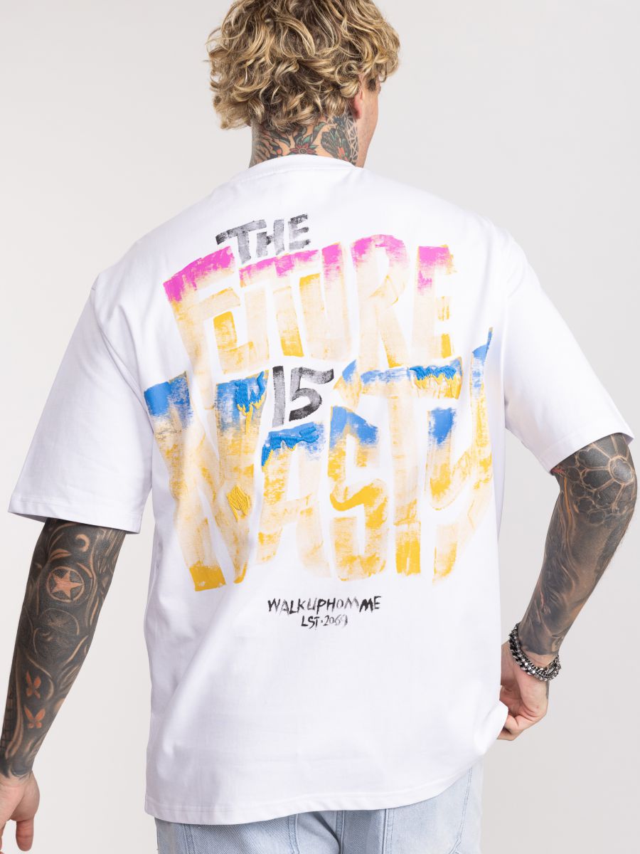 חולצת טי שירט אוברסייז לגבר WALKUP WEAR ETS