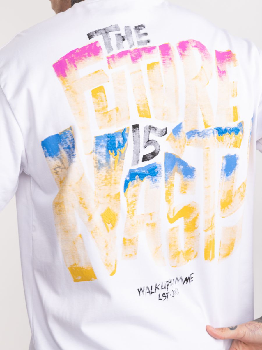 חולצת טי שירט אוברסייז לגבר WALKUP WEAR ETS