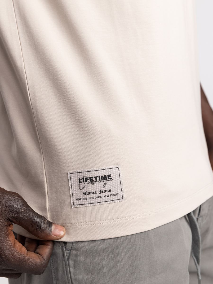 חולצת טי שירט לגבר LIFE TIME