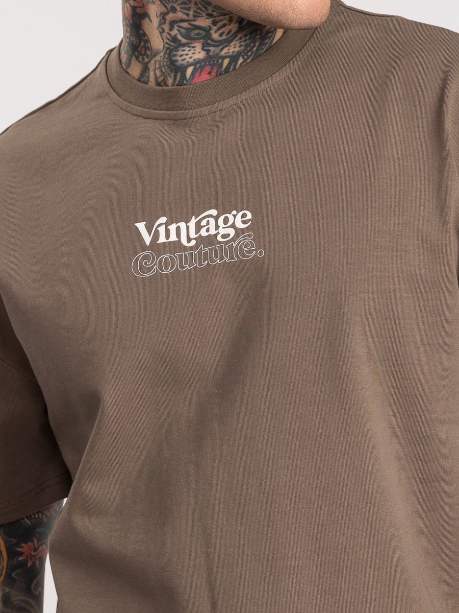 חולצת טי שירט אוברסייז לגבר VINTAGE
