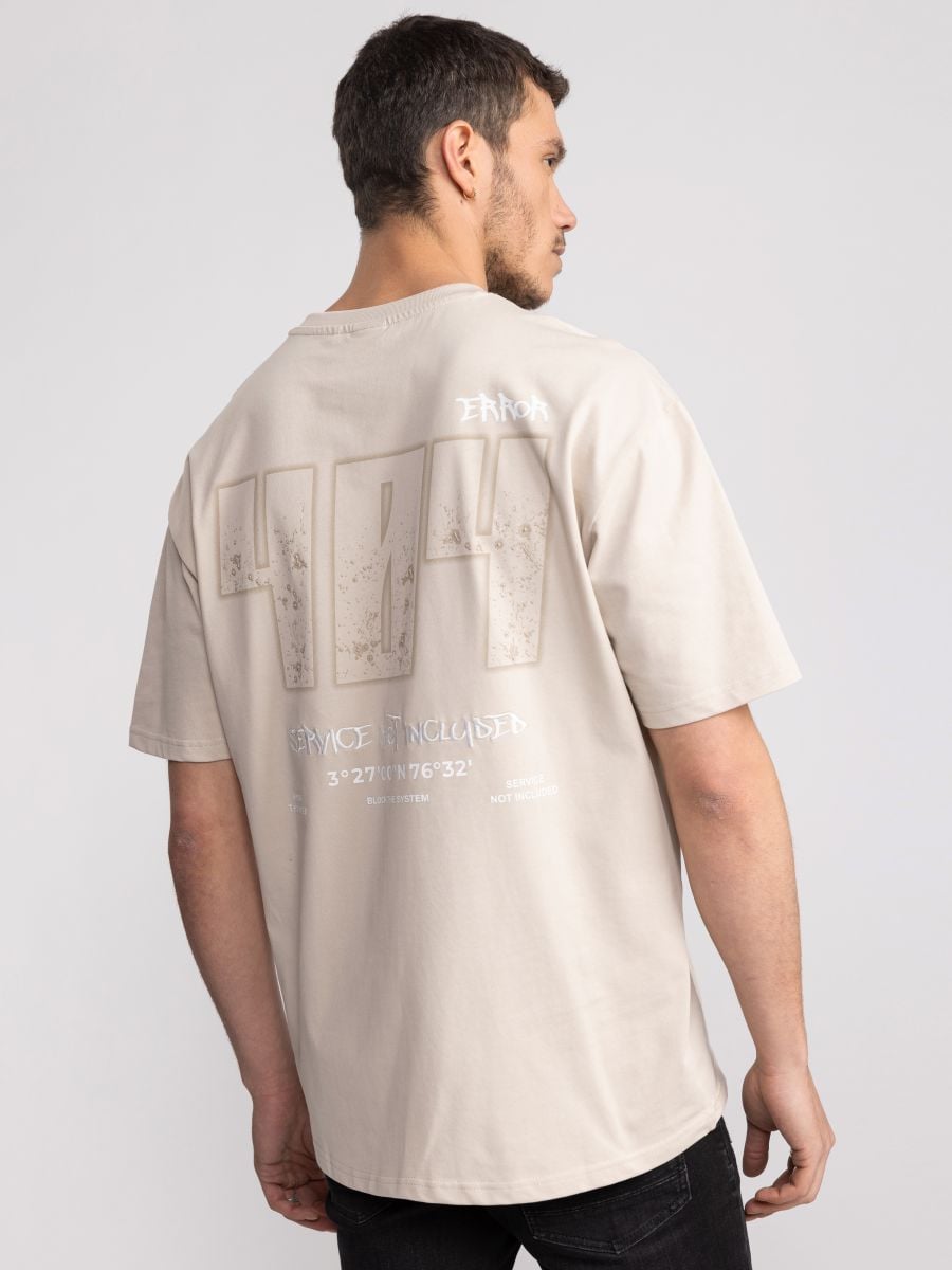 טישרט אובר סייז לגבר ERROR