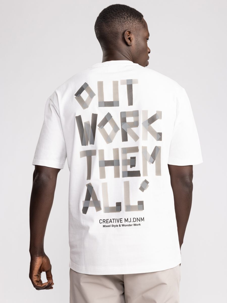 טי שירט אוברסייז לגבר OUTWORK