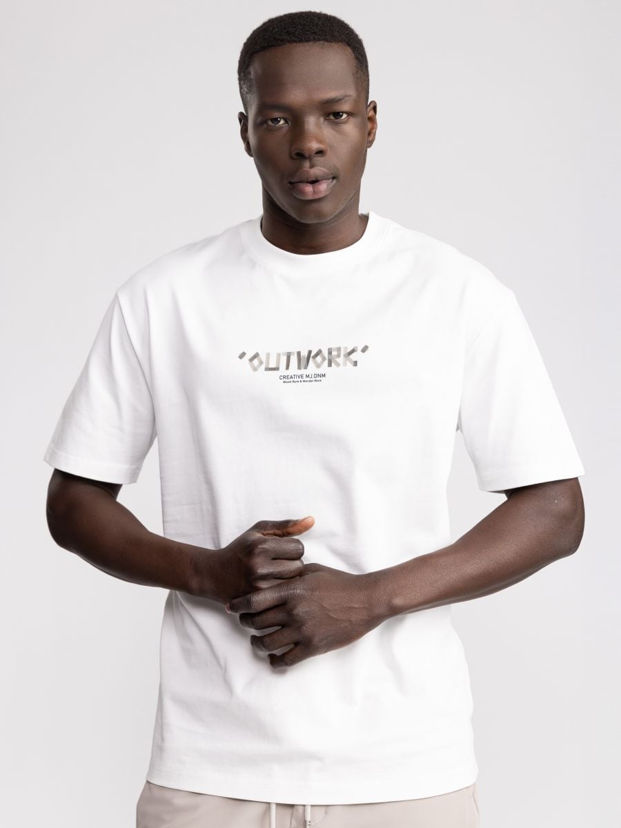 טי שירט אוברסייז לגבר OUTWORK