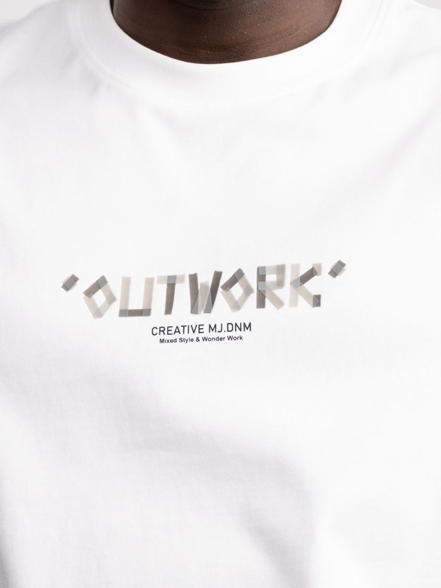 טי שירט אוברסייז לגבר OUTWORK