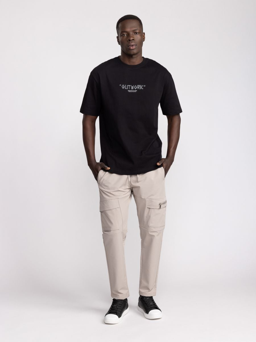 טי שירט אוברסייז לגבר OUTWORK