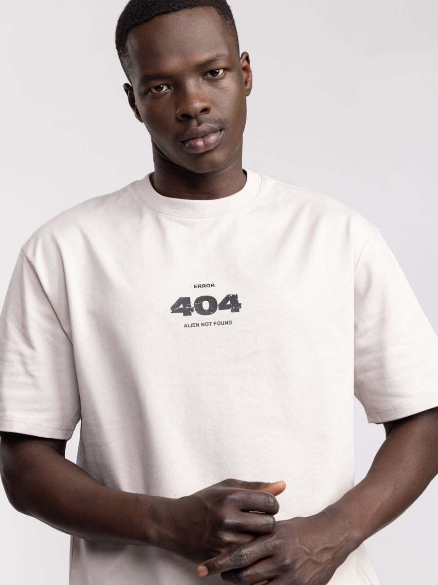 חולצת טי שירט אוברסייז לגבר 404