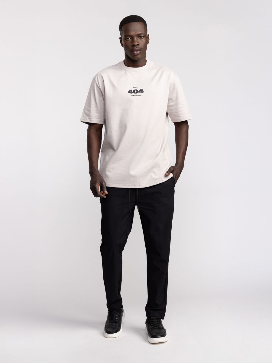 חולצת טי שירט אוברסייז לגבר 404