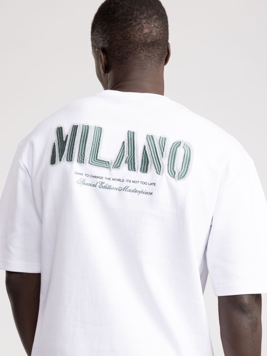 טישרט אובר סייז לגבר MILANO