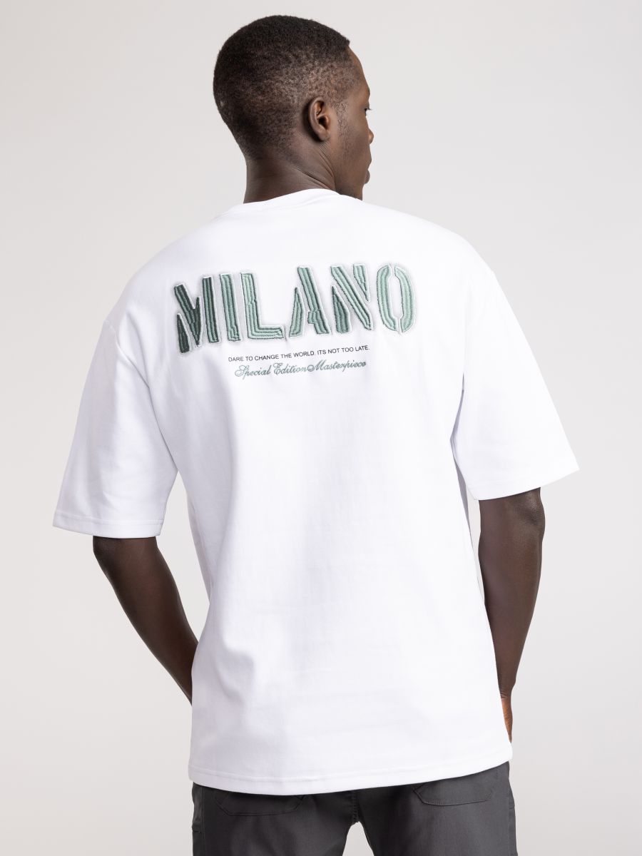 טישרט אובר סייז לגבר MILANO