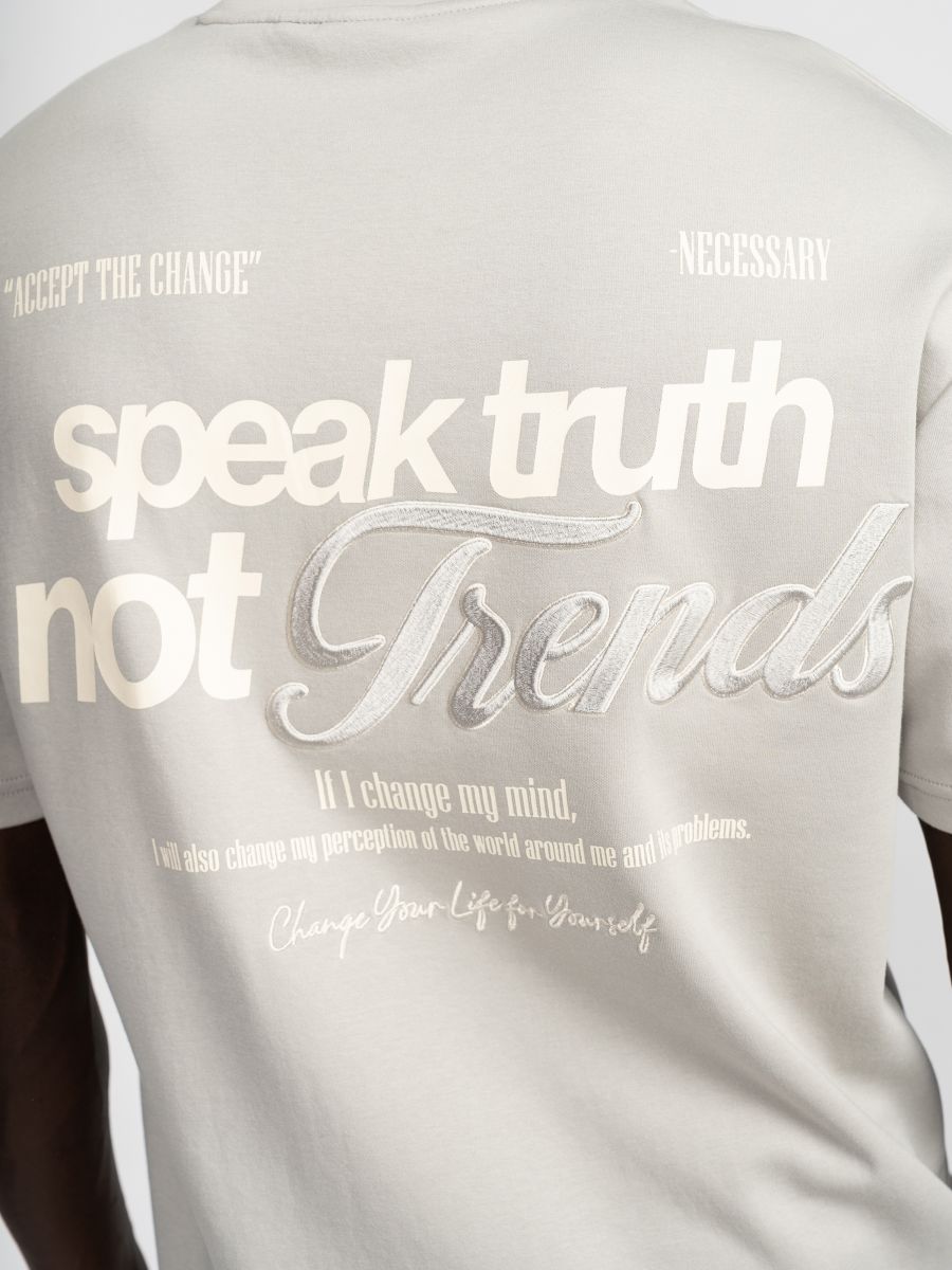 חולצת טי שירט אוברסייז לגבר SPEAK