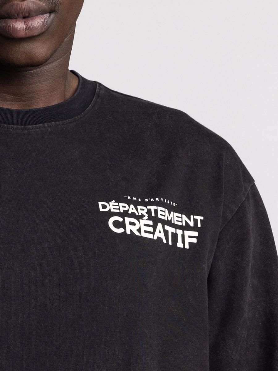חולצת טי שירט אוברסייז לגבר DEPARTEMENT CREATIF