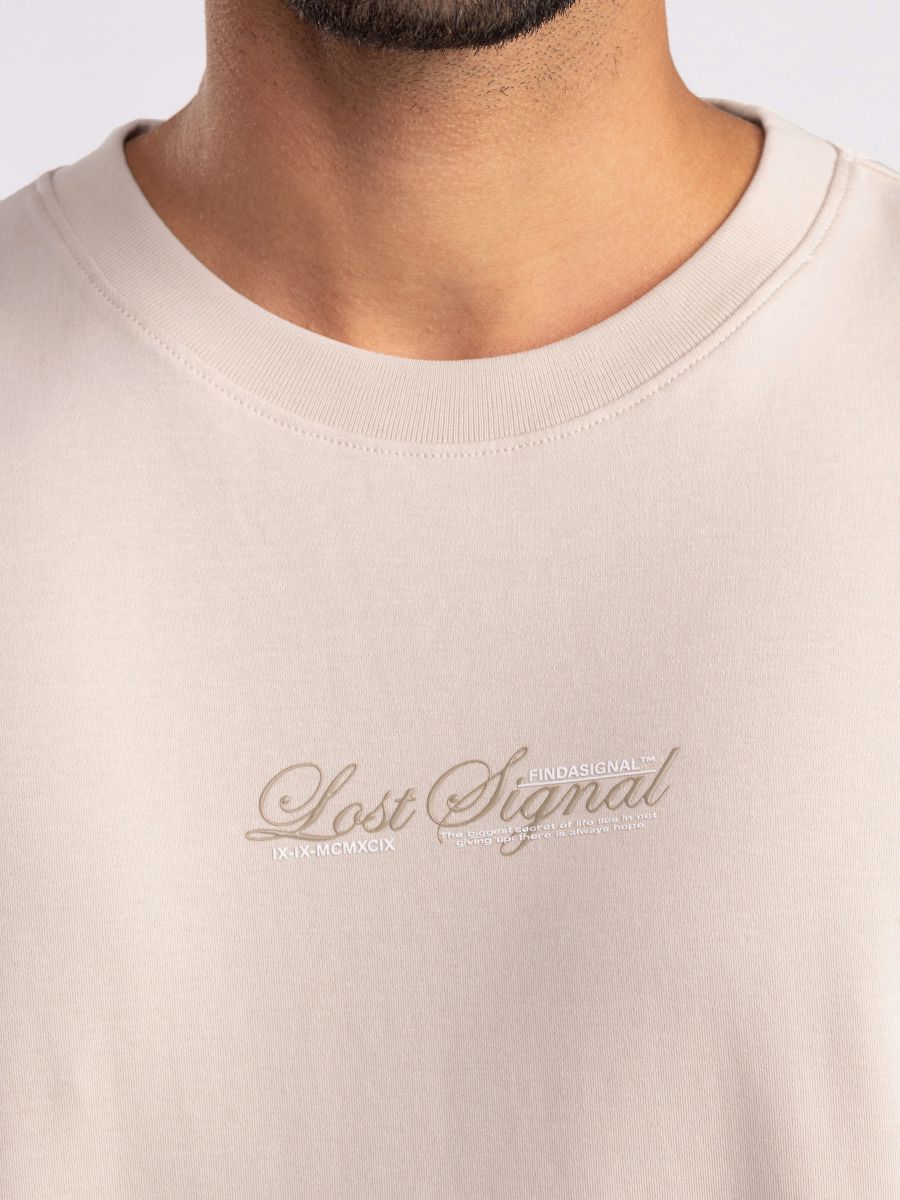 טישרט אובר סייז Lost signal