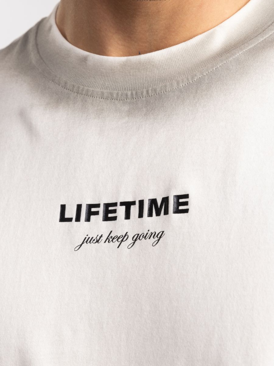 חולצת טי שירט אוברסייז לגבר LIFETIME