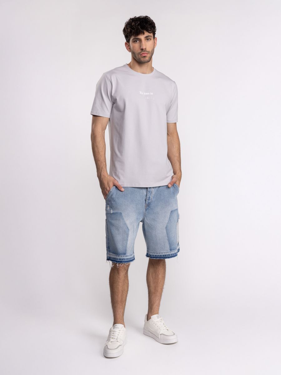 חולצת טי שירט לגבר No time in eternity