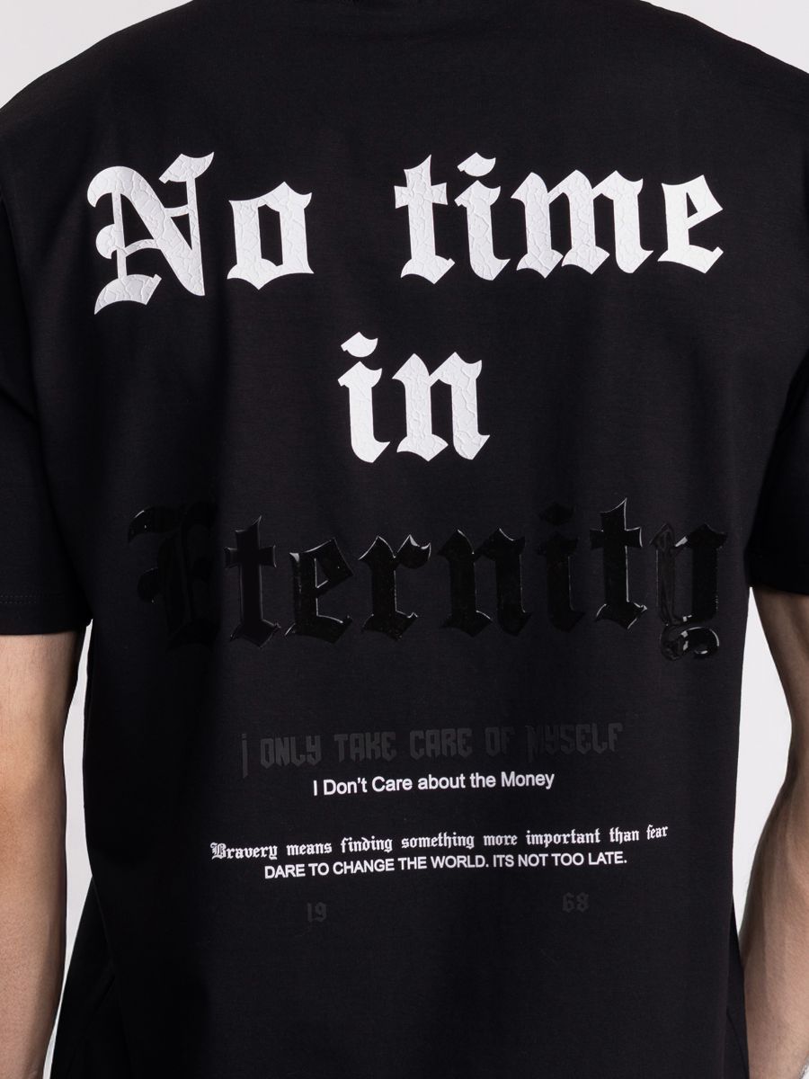 חולצת טי שירט לגבר No time in eternity