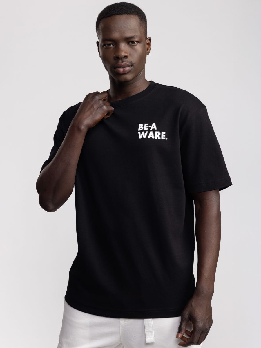 טישרט אובר סייז BE A WARE