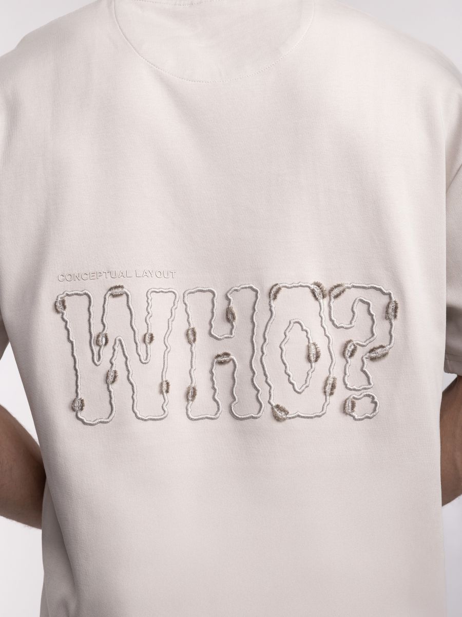 חולצת טי שירט לגבר WHO