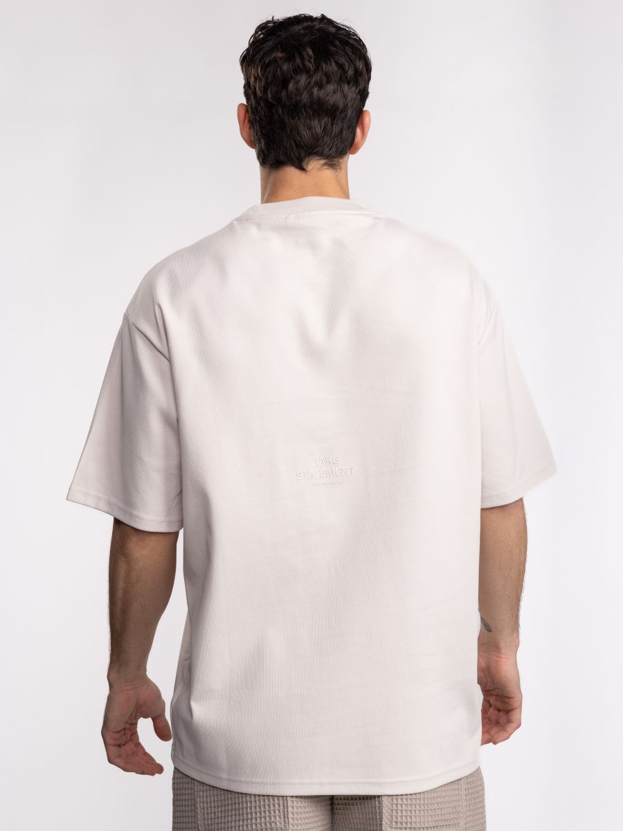 חולצת טי שירט לגבר MAKE STATEMENT