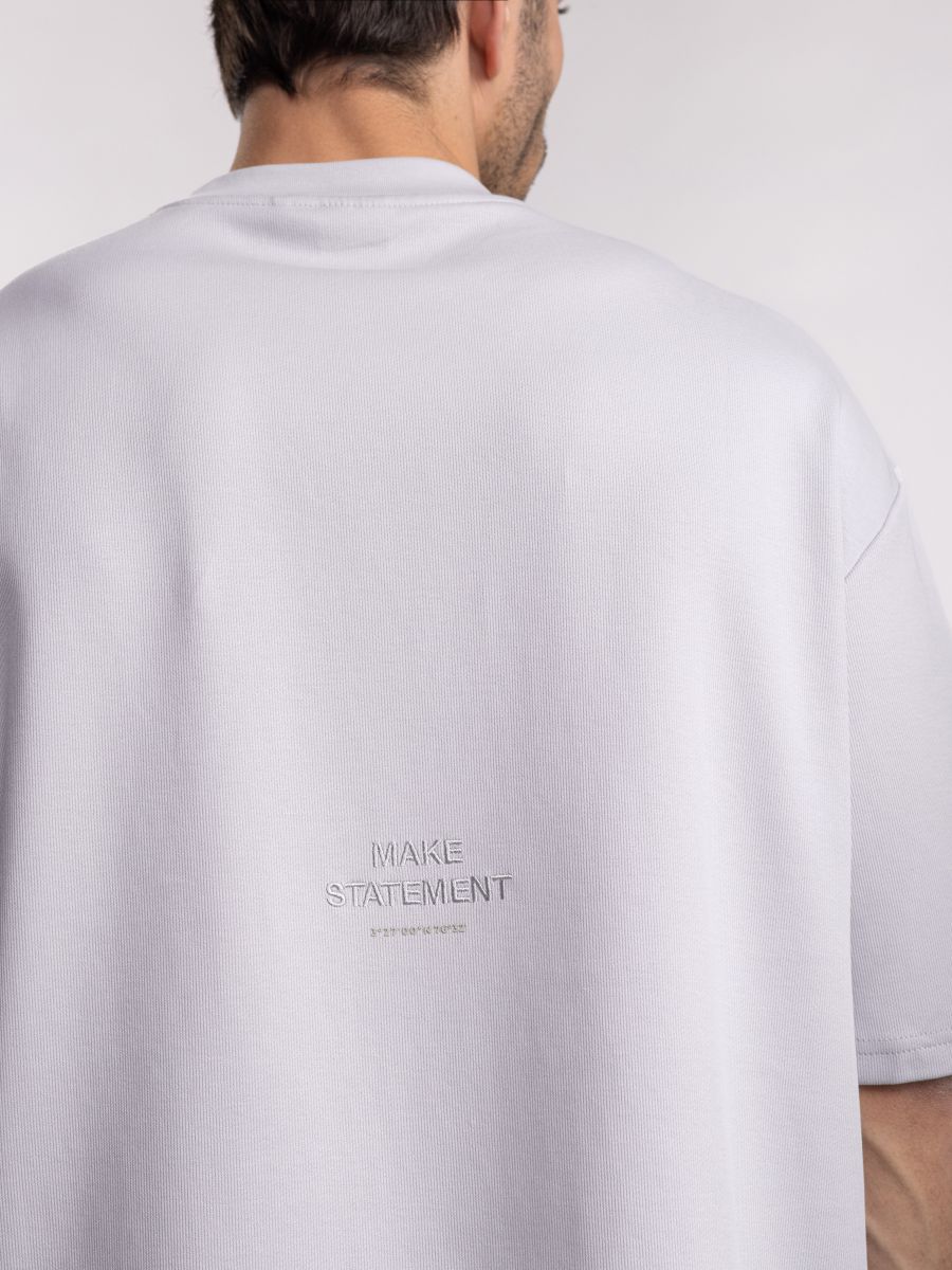 חולצת טי שירט לגבר MAKE STATEMENT