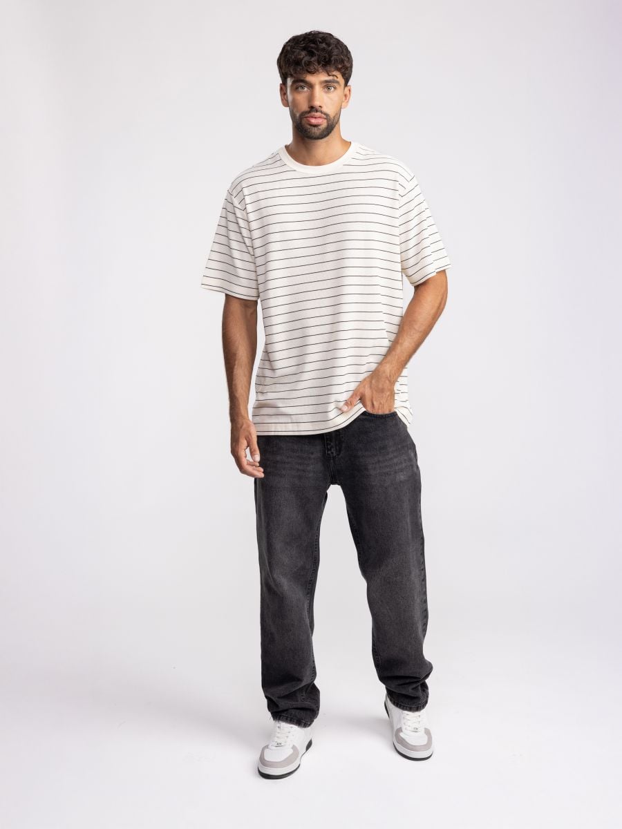 חולצת טי שירט לגבר פסים