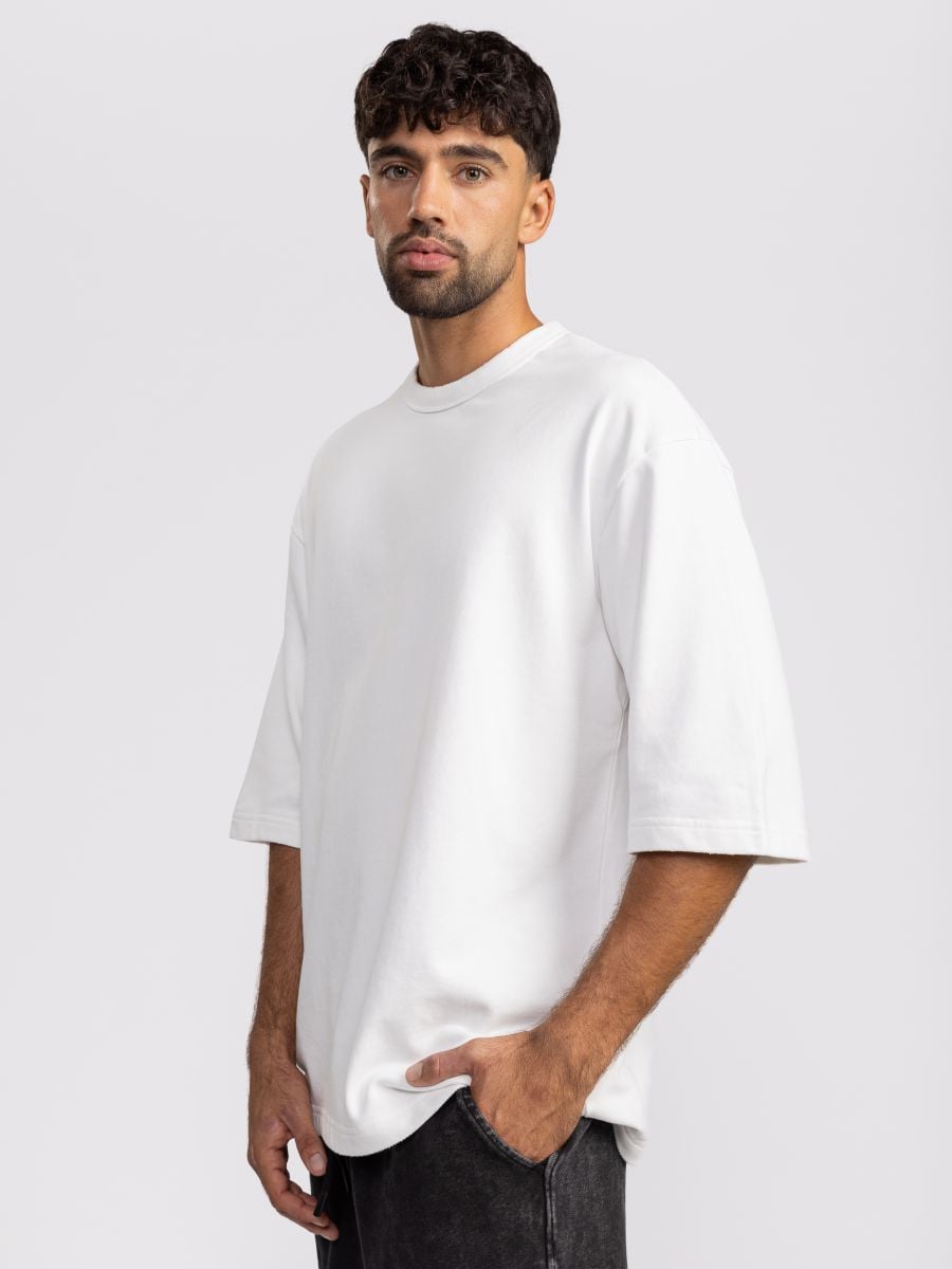 חולצת טי שירט לגבר עם שרוולים עד המרפק