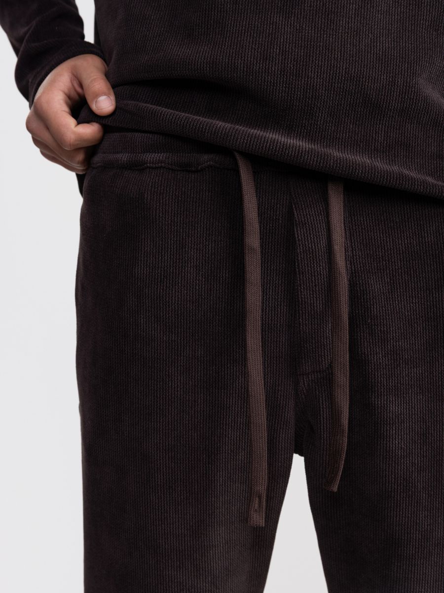 מכנסי בד ריב לגבר