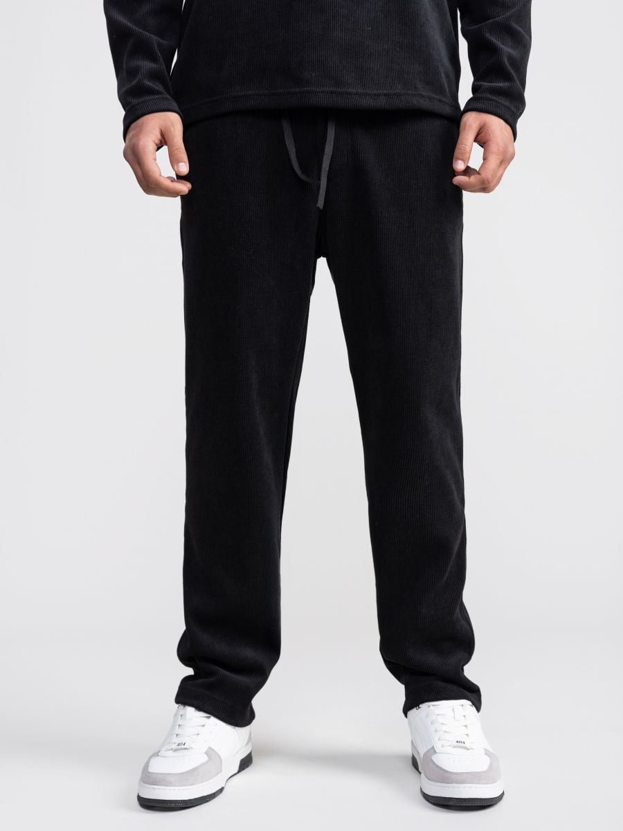 מכנסי בד ריב לגבר