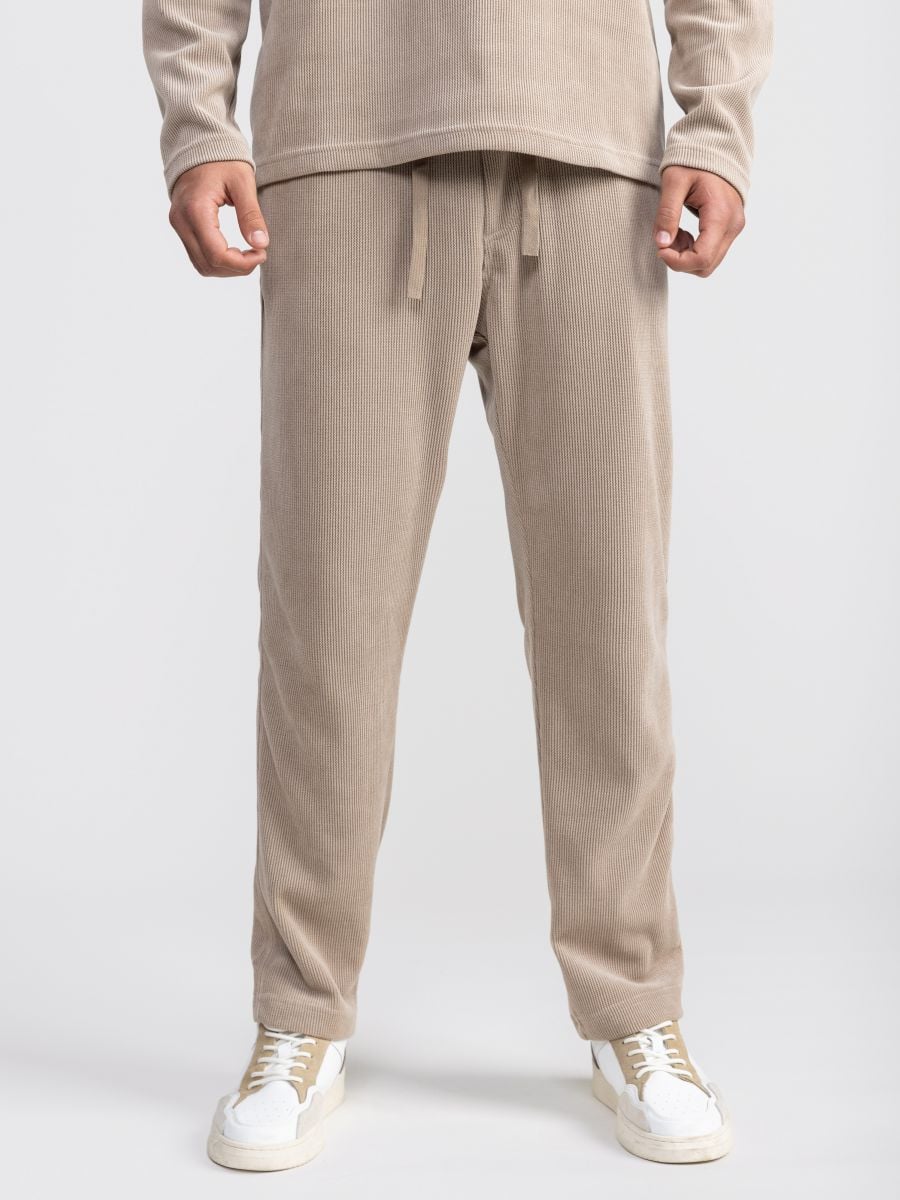 מכנסי בד ריב לגבר