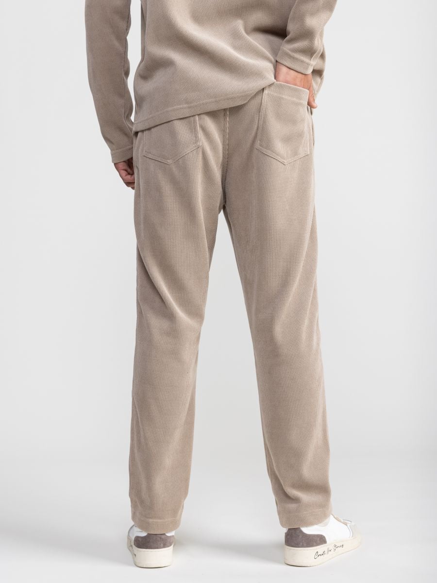 מכנסי בד ריב לגבר