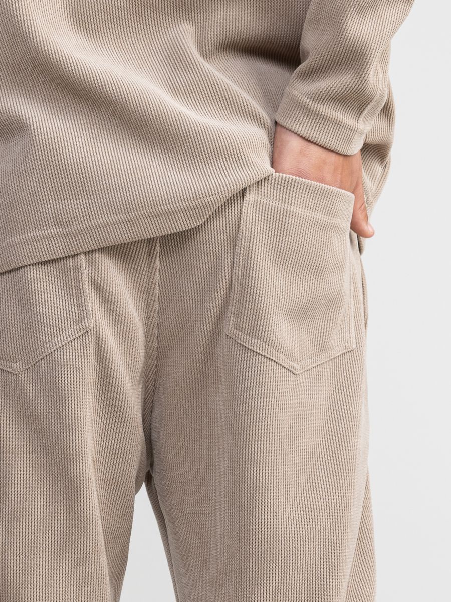 מכנסי בד ריב לגבר