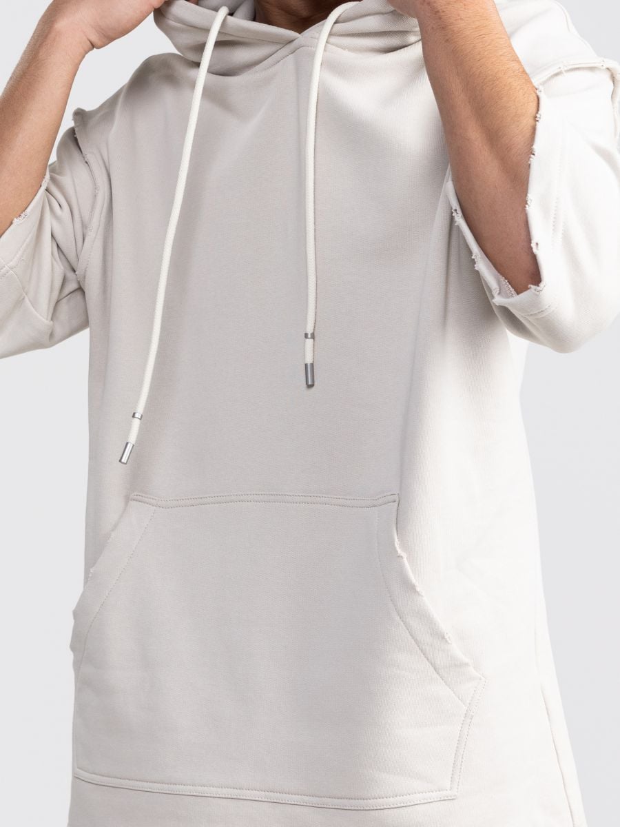 קפוצון פוטר עם שרוולים קצרים וגימור פרום