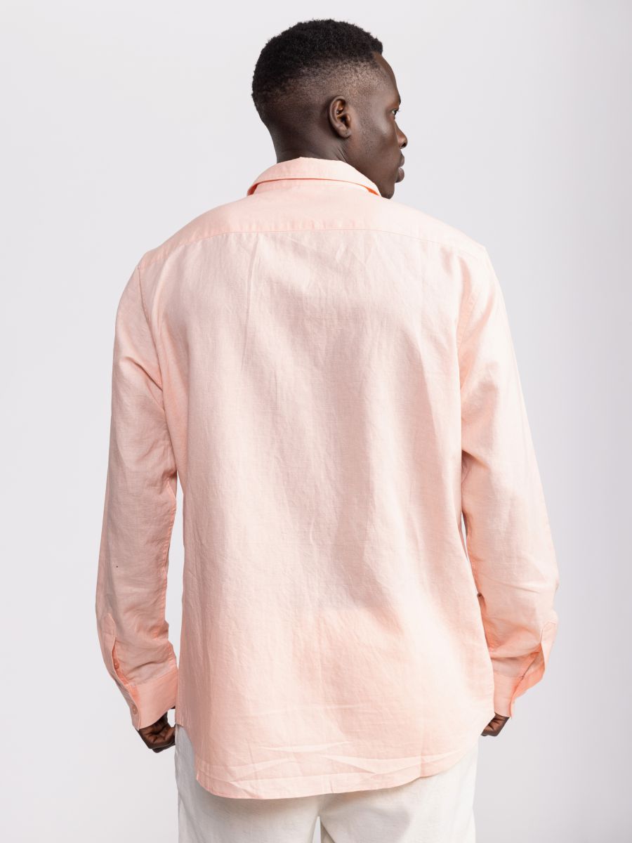 חולצה מכופתרת לגבר  מבד