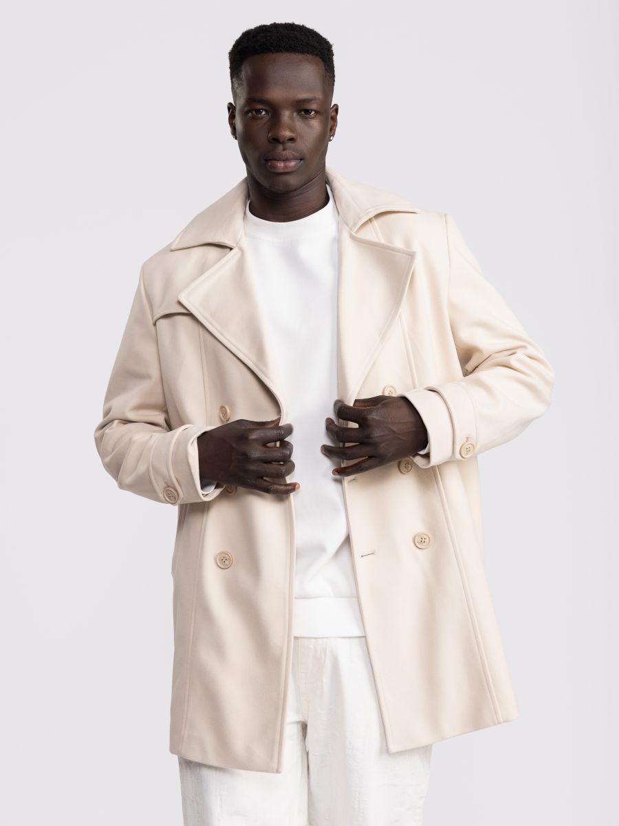 מעיל טרנץ’’ כפול כפתורים